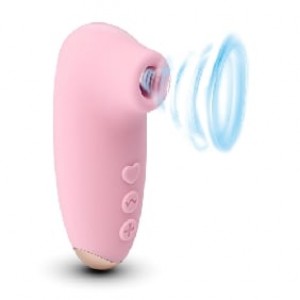 Clitoral Sucking Stimulator 10 Speeds Silicone Pink